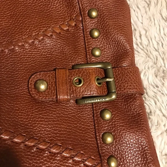 Isabella Fiore Leather Studded Purse - Picture 8 of 12